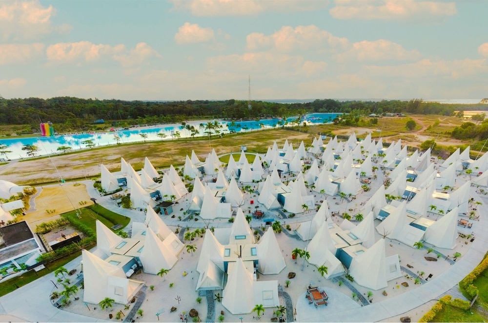 宿泊施設の地図