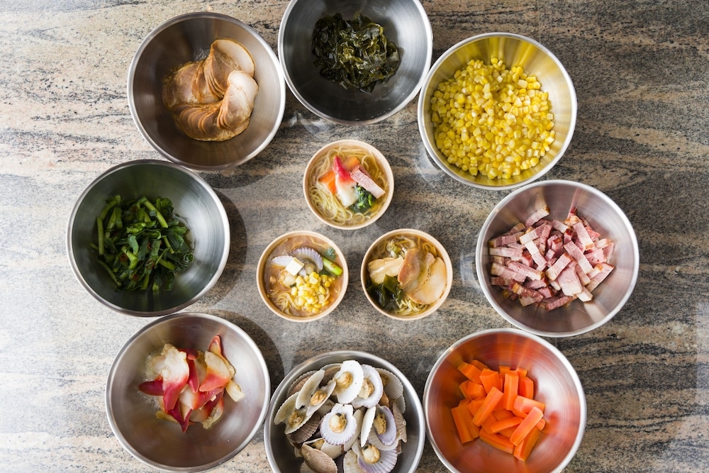 朝食ビュッフェ