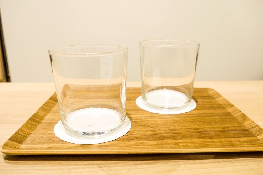 客室内のダイニングエリア