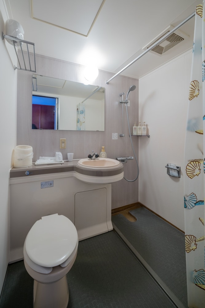 バスルームのシャワー