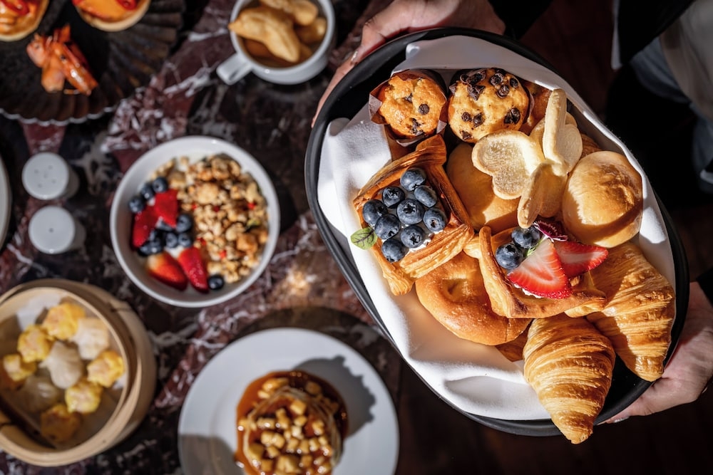 朝食ビュッフェ