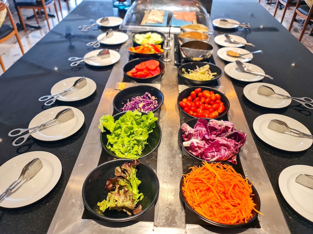 朝食ビュッフェ