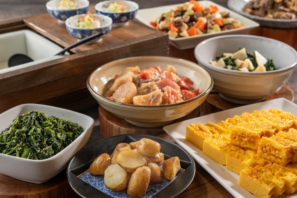 朝食ビュッフェ