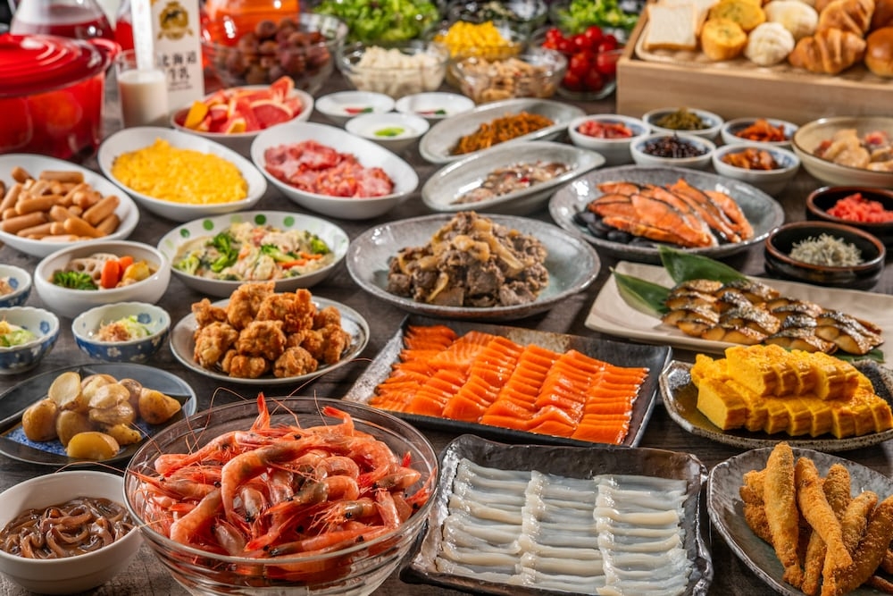 朝食ビュッフェ