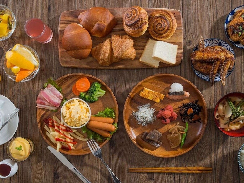 朝食ビュッフェ