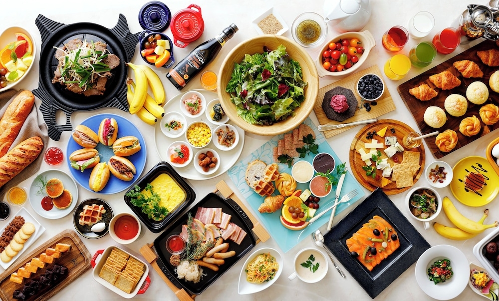 朝食ビュッフェ