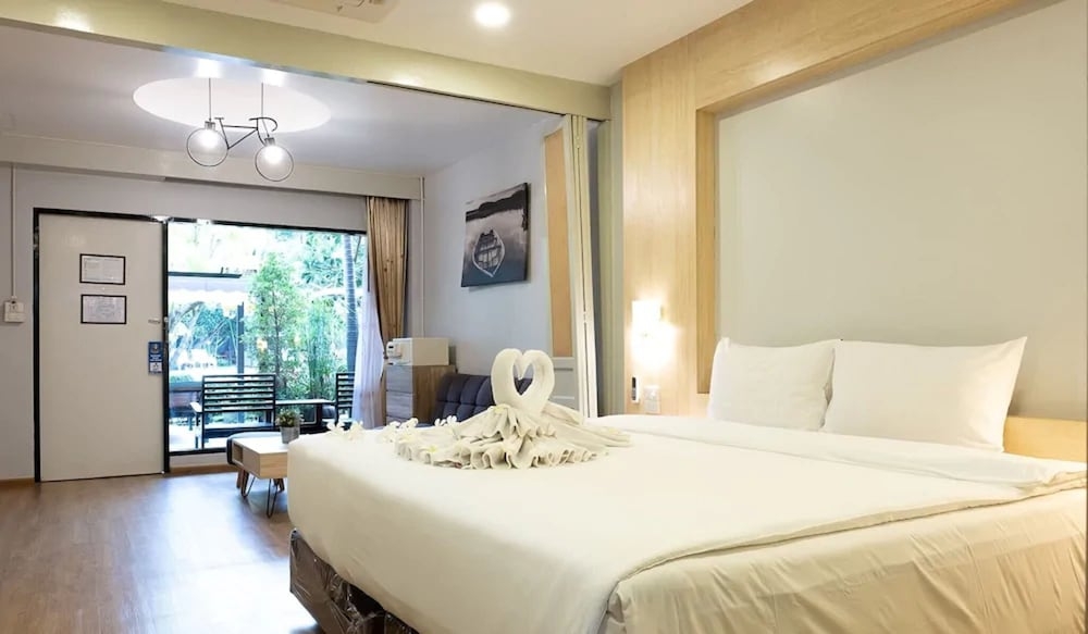 部屋からの景観