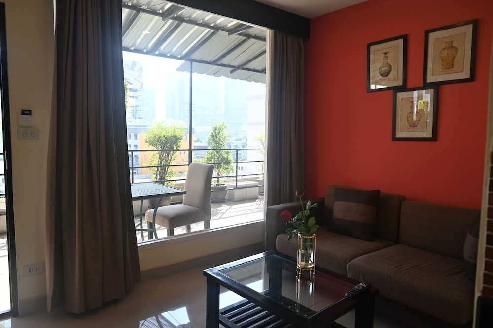 部屋からの景観