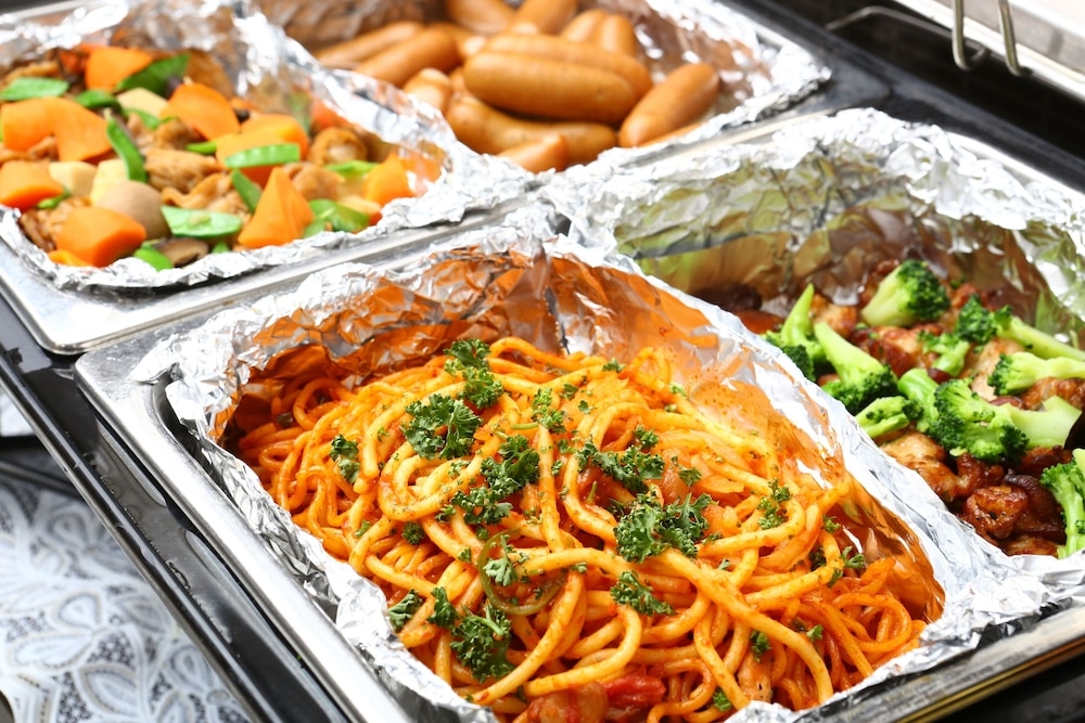 朝食ビュッフェ