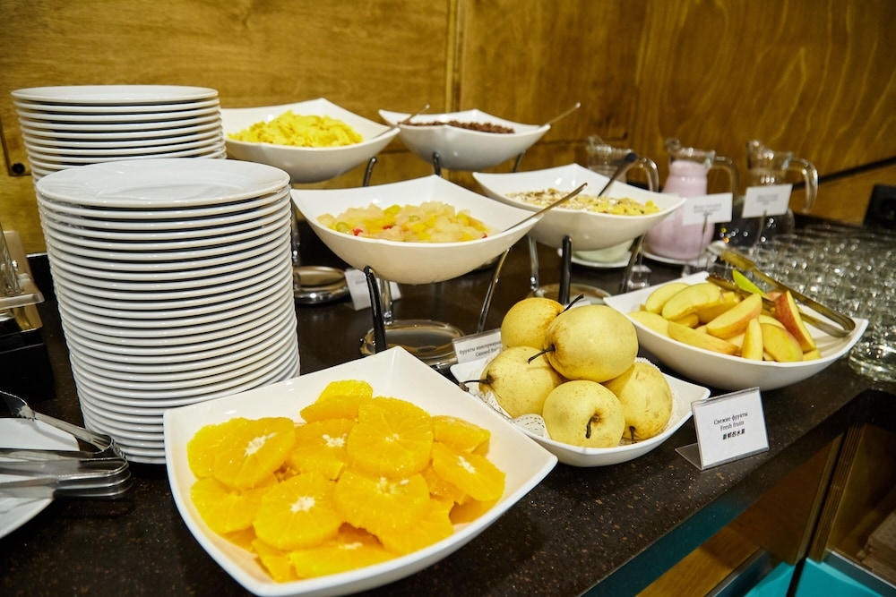 朝食ビュッフェ