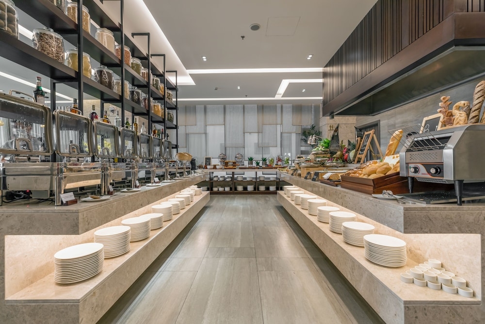 朝食ビュッフェ