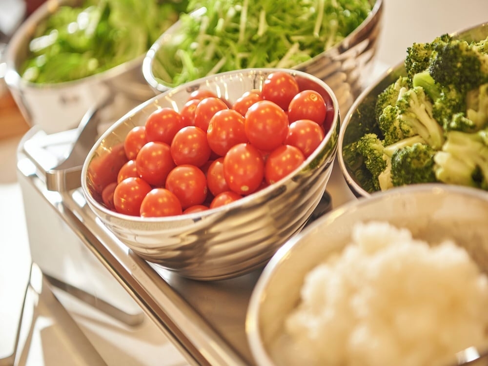 朝食ビュッフェ