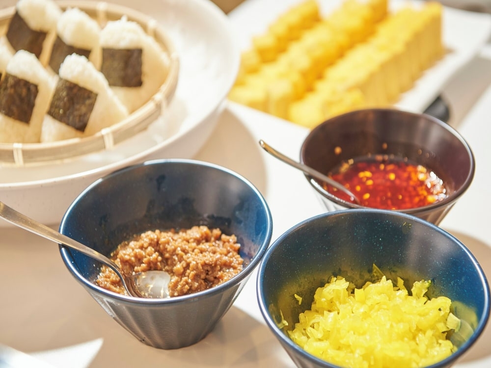 朝食ビュッフェ