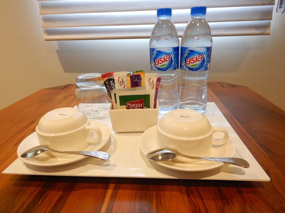 客室内のダイニングエリア