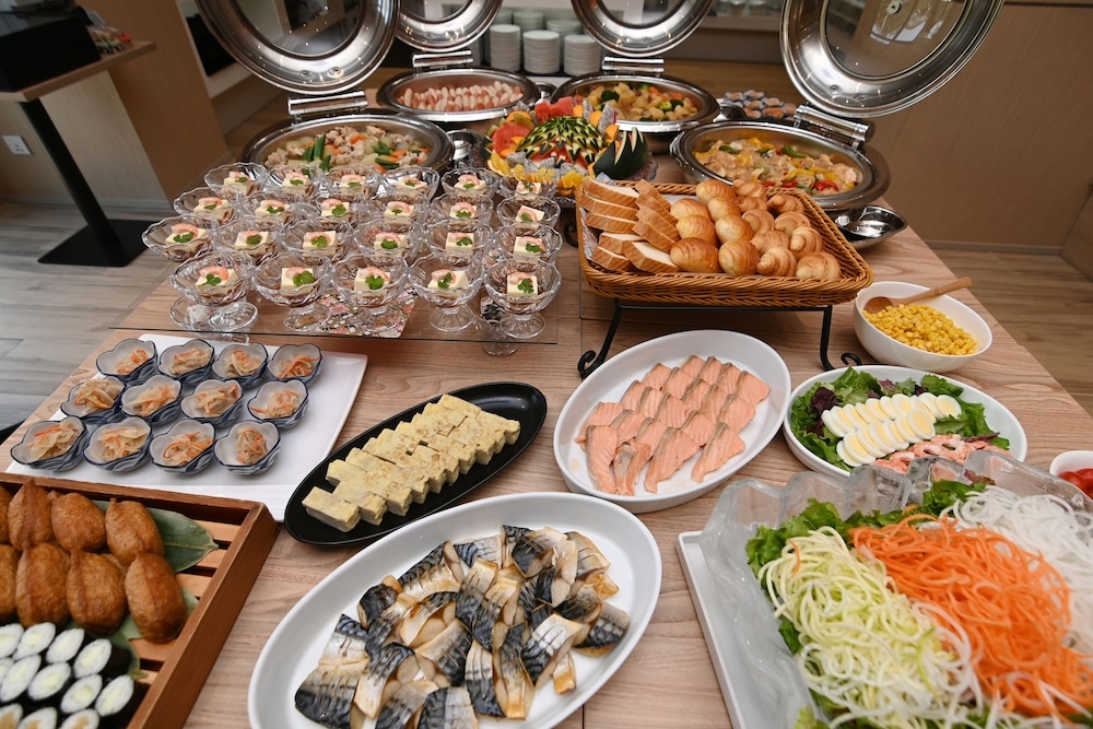 朝食ビュッフェ