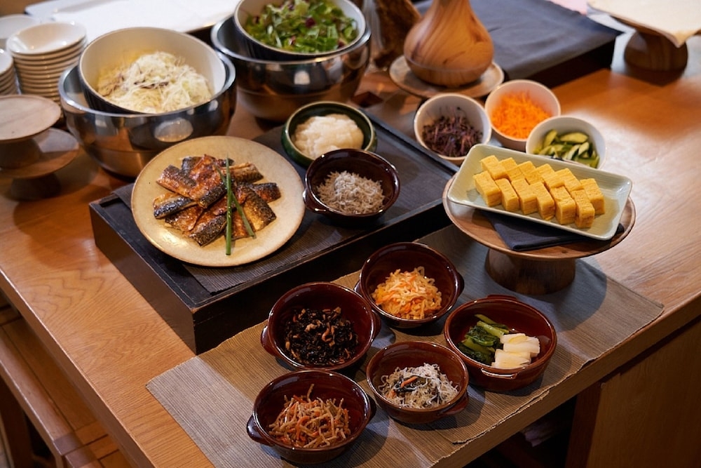 朝食ビュッフェ