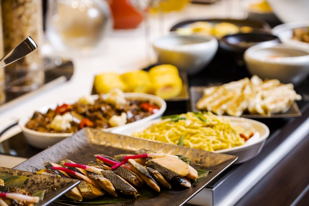 朝食ビュッフェ