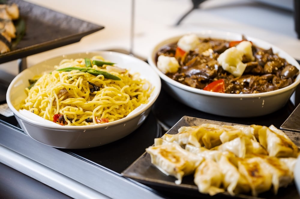 朝食ビュッフェ