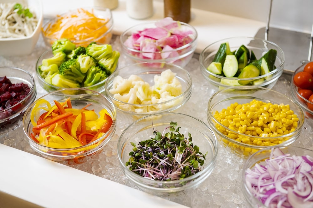 朝食ビュッフェ