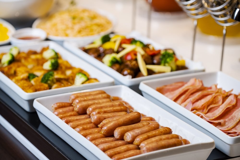 朝食ビュッフェ