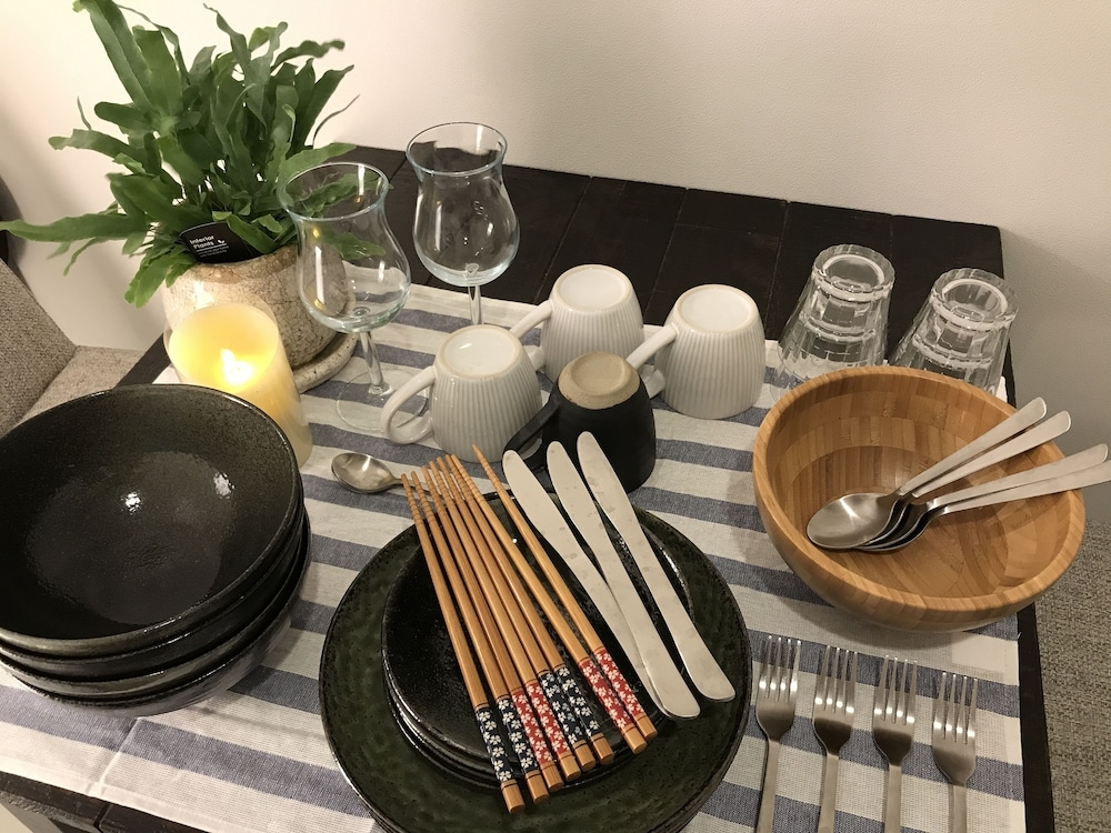 客室内のダイニングエリア