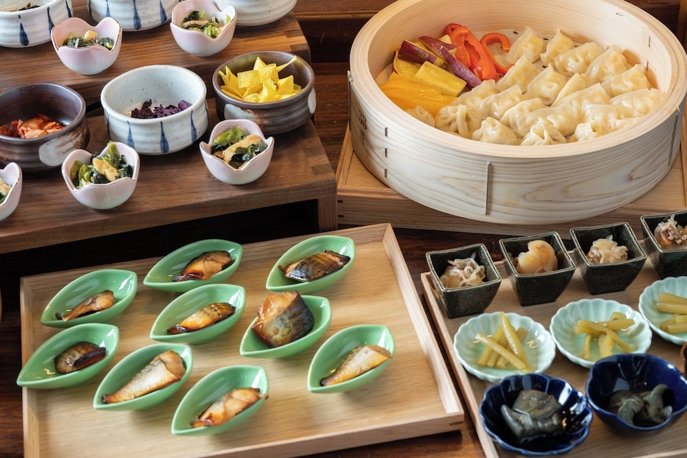 朝食ビュッフェ