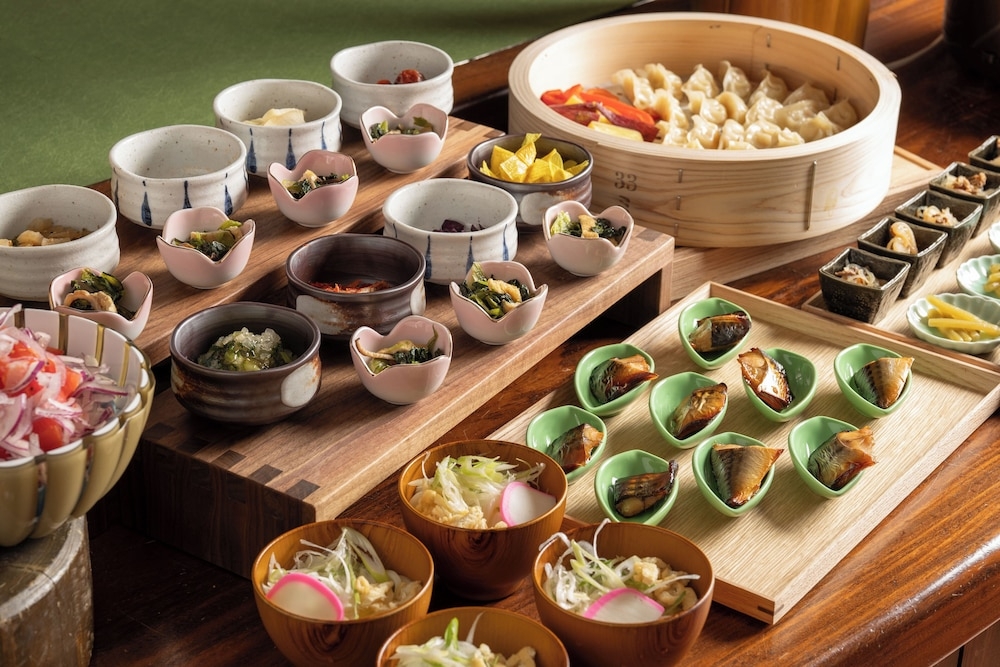 朝食ビュッフェ