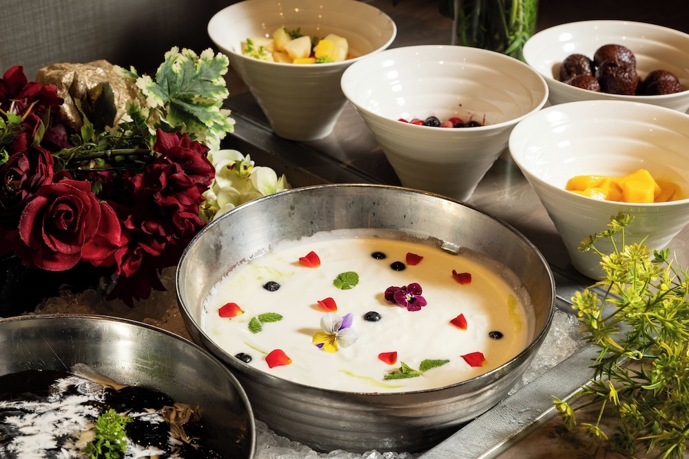 朝食ビュッフェ