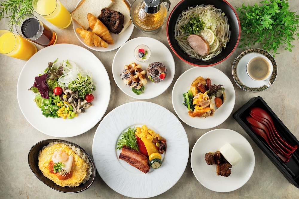 朝食ビュッフェ