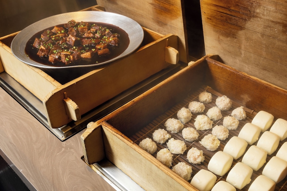 朝食ビュッフェ