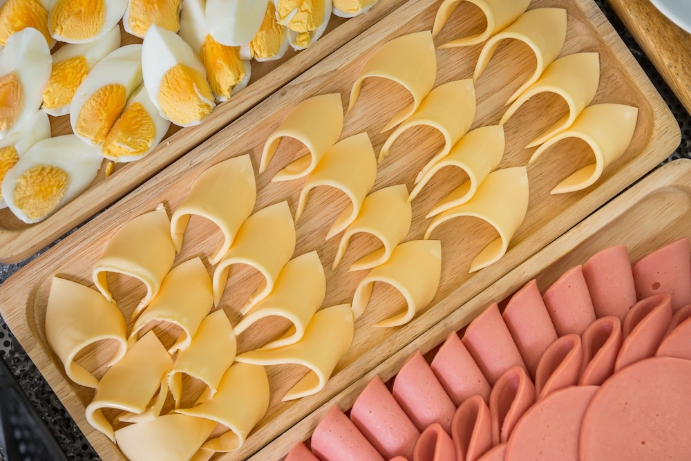 朝食ビュッフェ