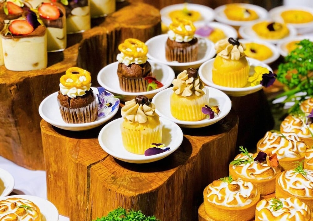 朝食ビュッフェ