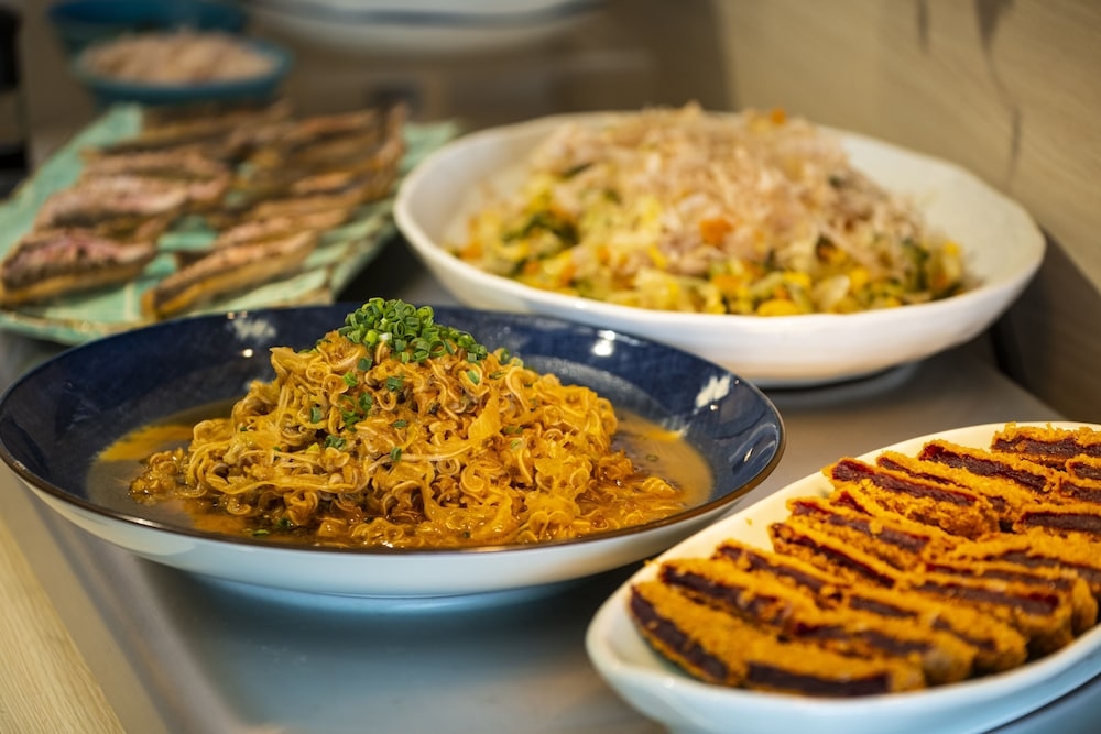 朝食ビュッフェ