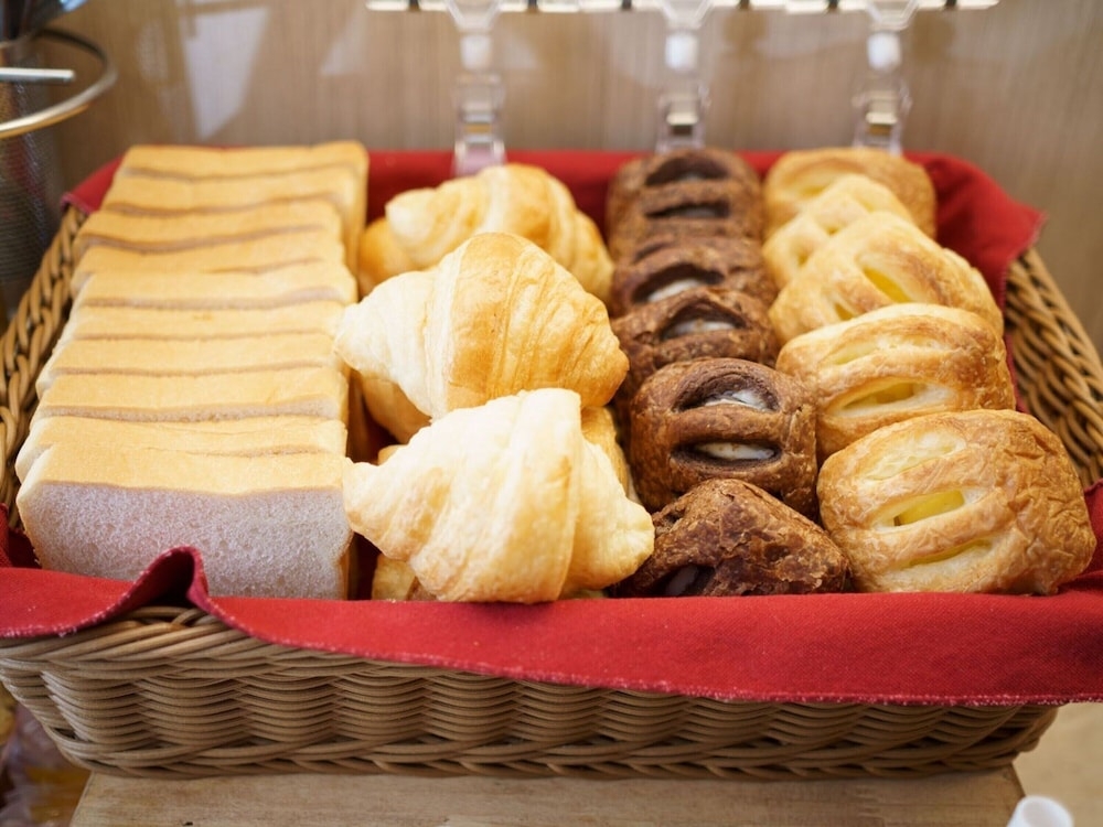 朝食ビュッフェ