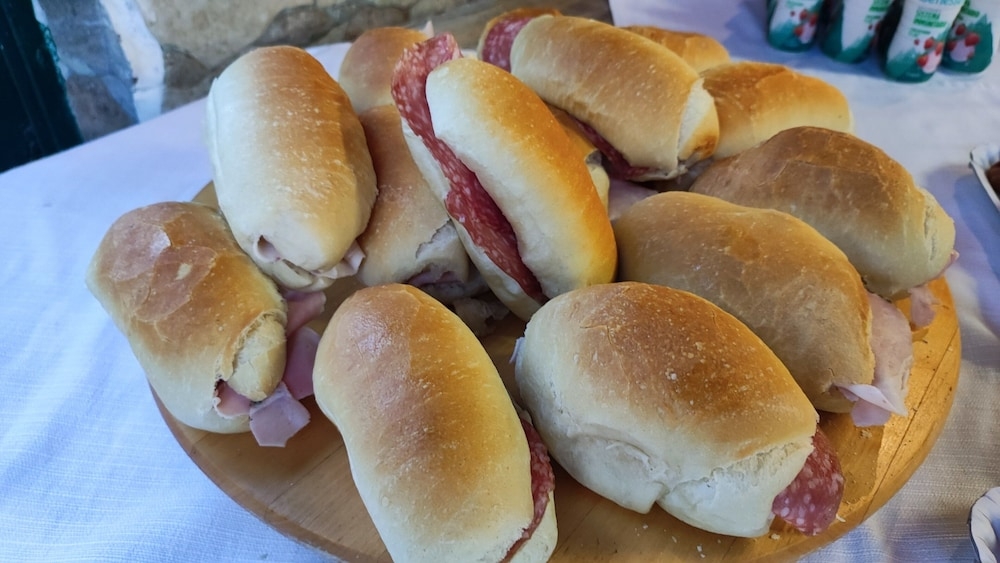 朝食ビュッフェ