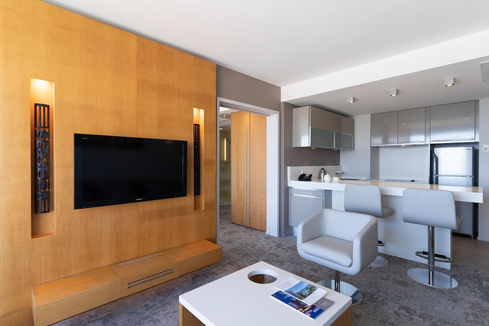 客室内のダイニングエリア