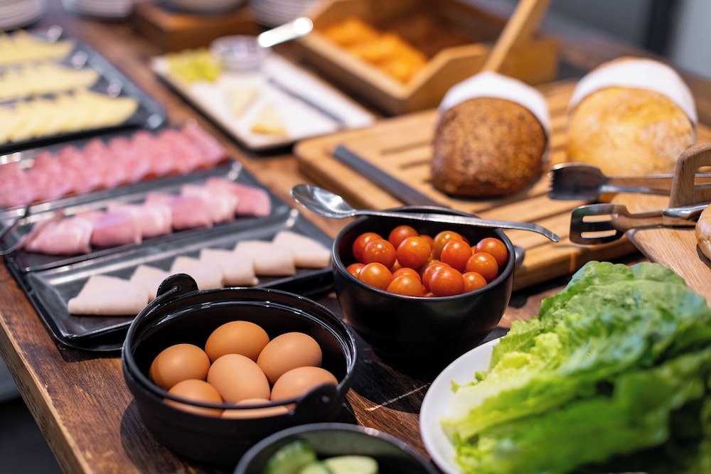 朝食ビュッフェ