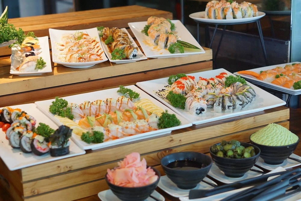 朝食ビュッフェ