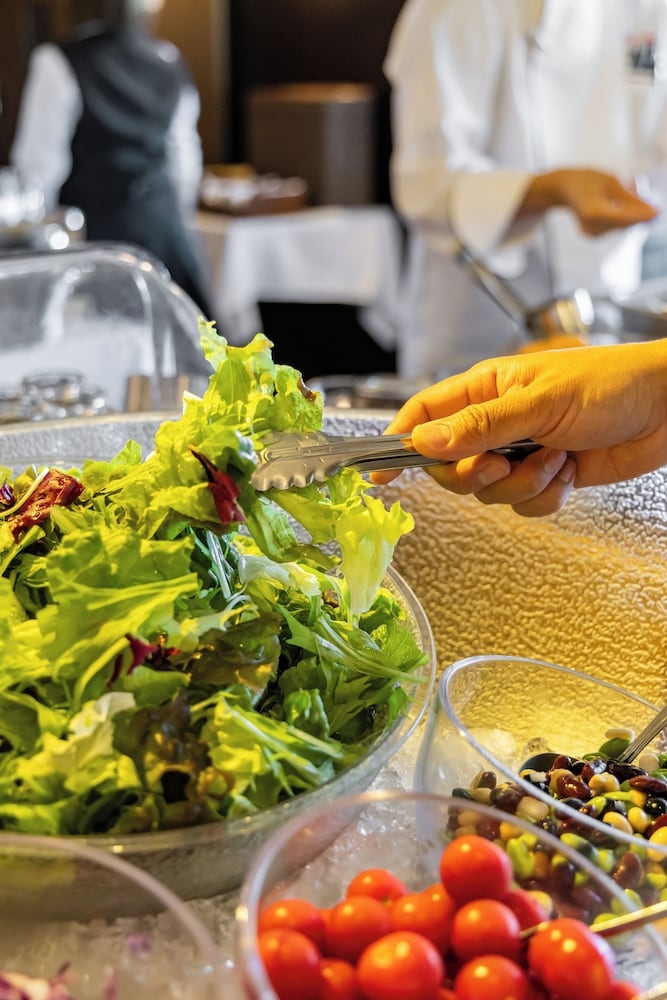 朝食ビュッフェ