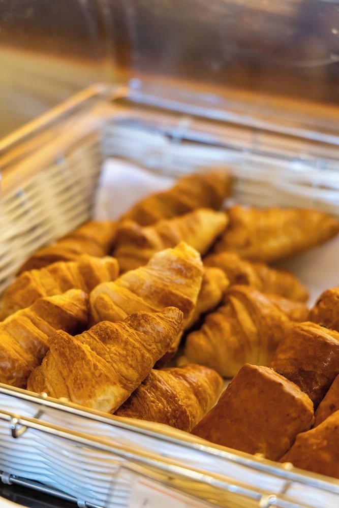 朝食ビュッフェ