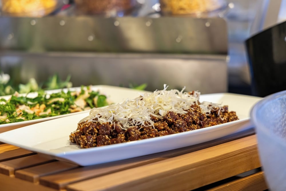 朝食ビュッフェ