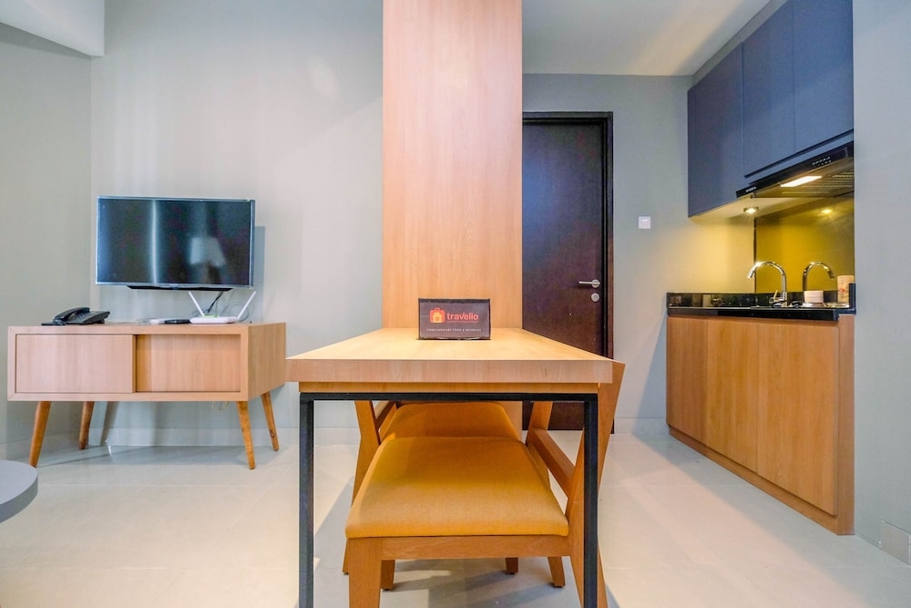 客室内のダイニングエリア