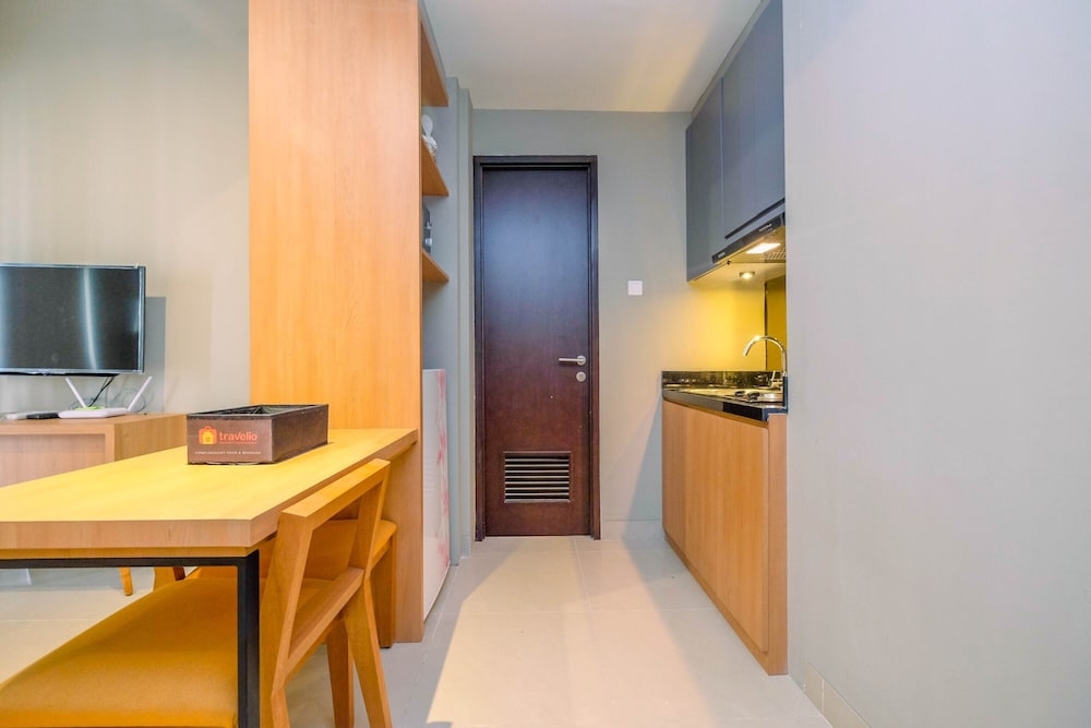 客室内のダイニングエリア