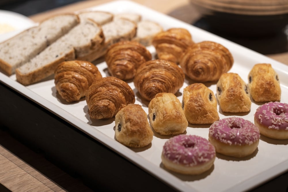 朝食ビュッフェ