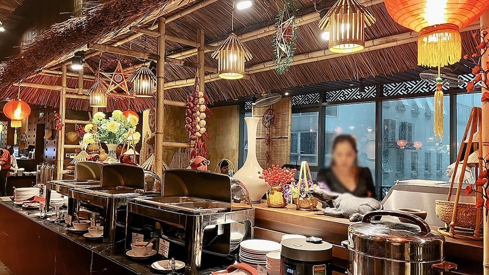 朝食ビュッフェ