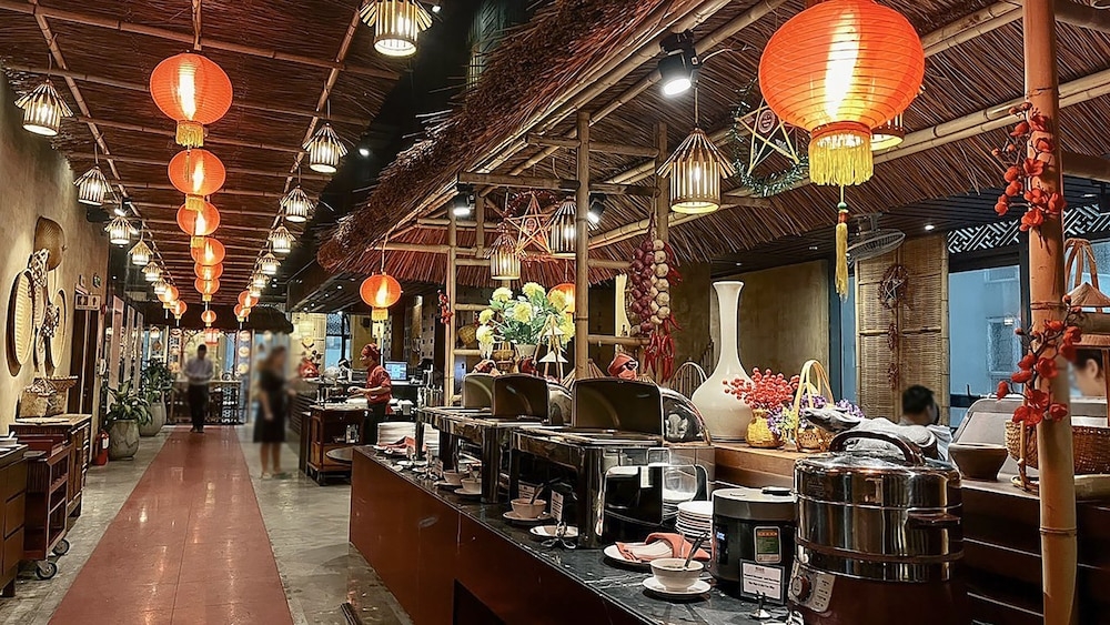 朝食ビュッフェ