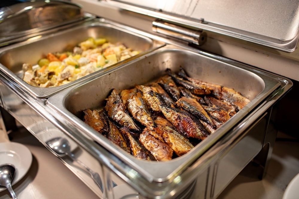 朝食ビュッフェ