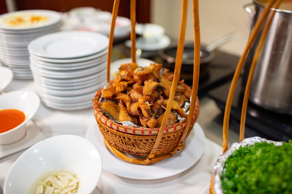 朝食ビュッフェ