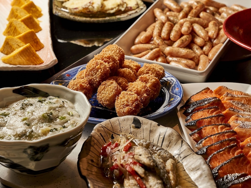 朝食ビュッフェ