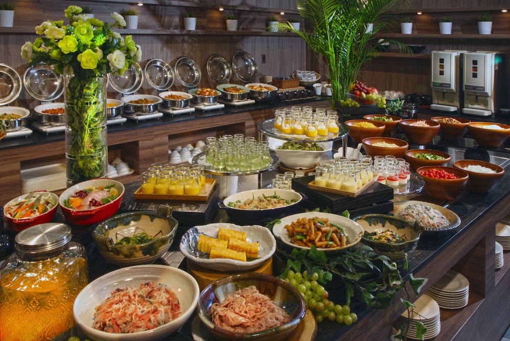 朝食ビュッフェ